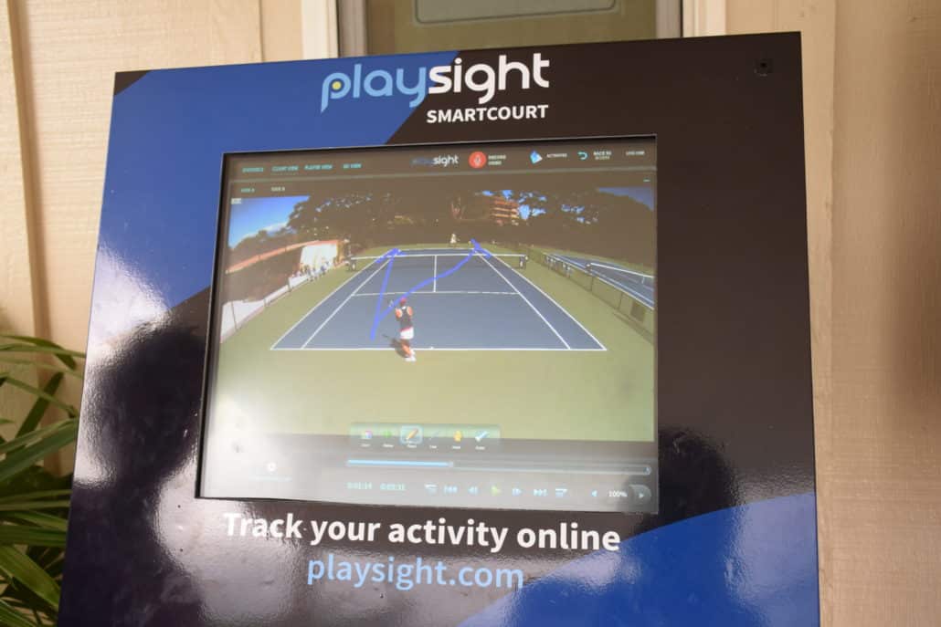 PlaySight allows you to draw on the screen for better instruction