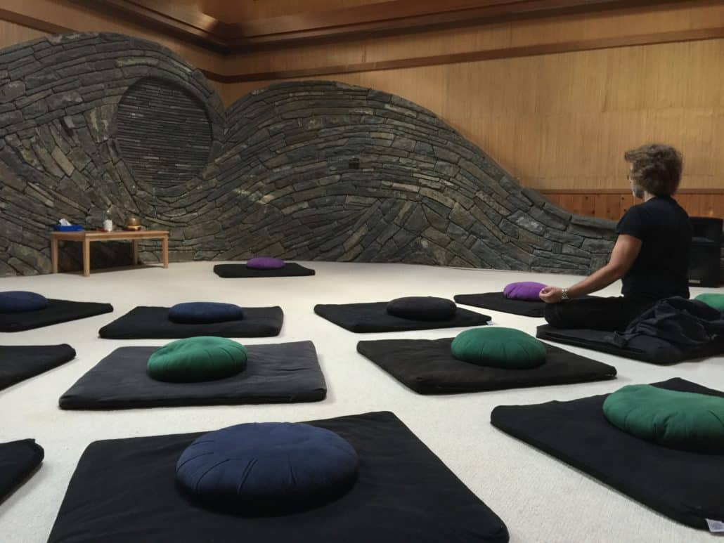 Inside Meditation Chapel at Omega Institute