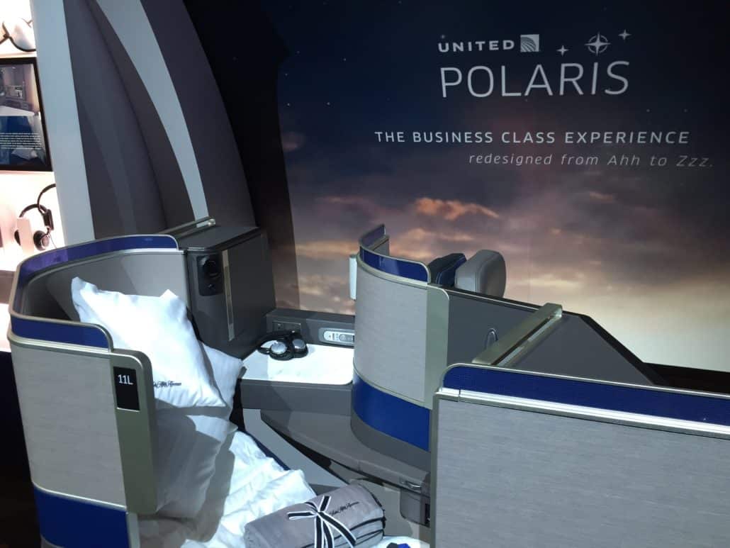 United Polaris seat