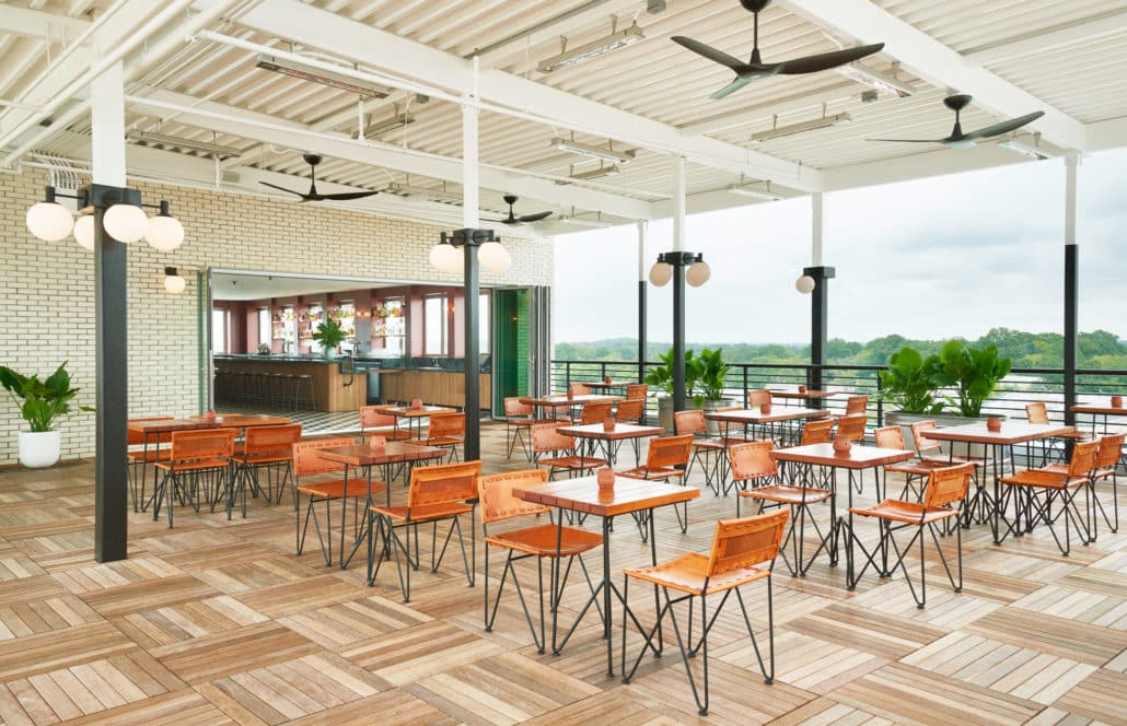 The Roof at The Durham (Credit: Spencer Lowell)