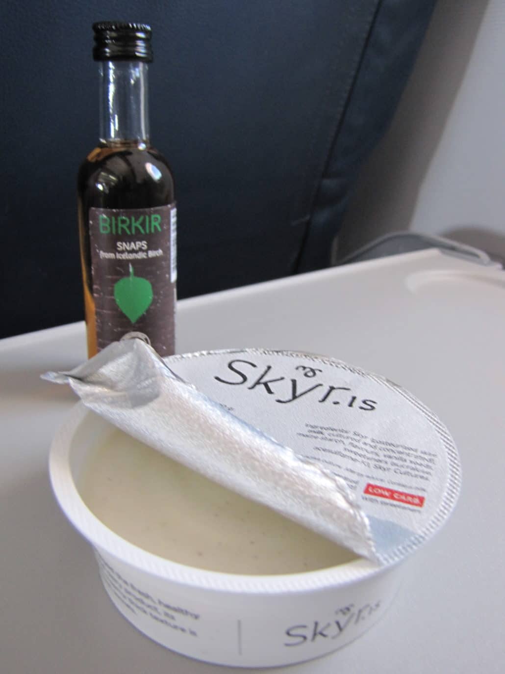 Local flavors: Food and drink for sale on board include Icelandic liquors and yogurt