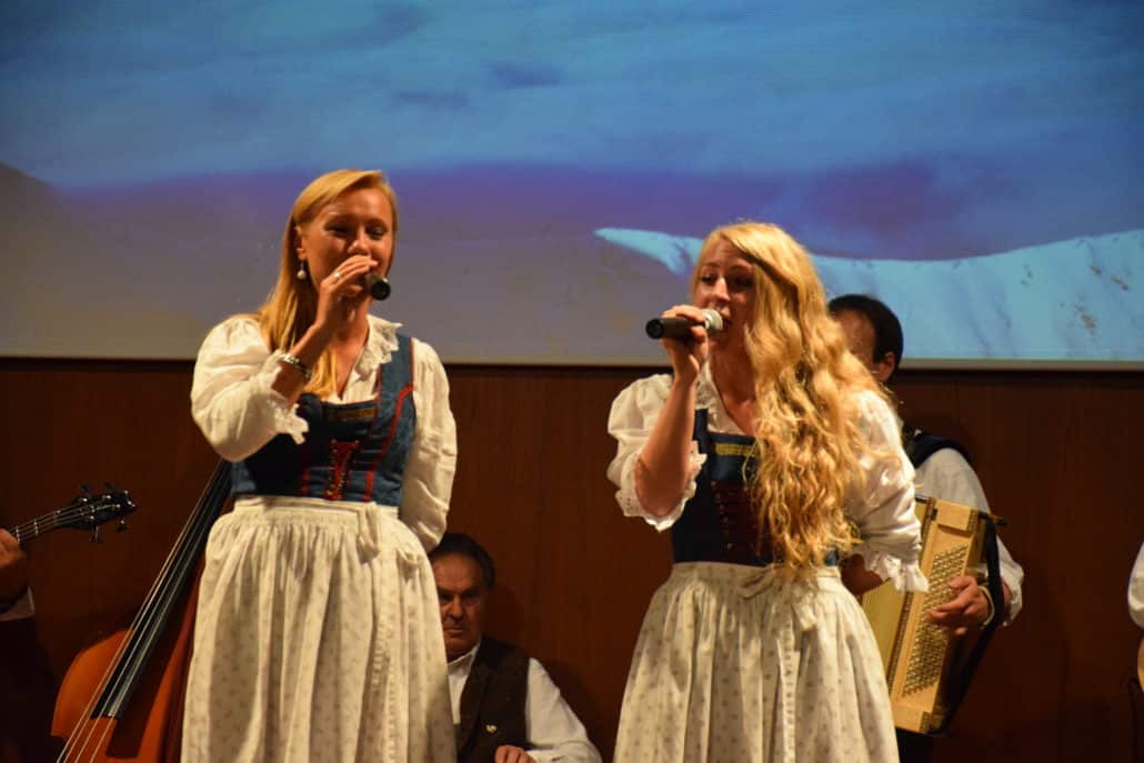 Ladies sing traditional songs