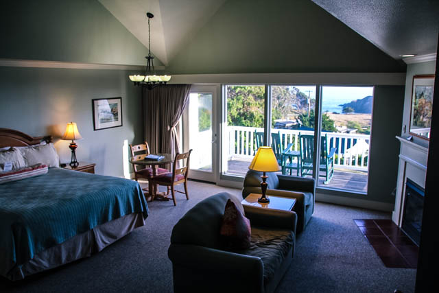 A room with a view at Little River Inn