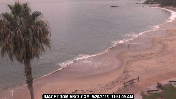 Screenshot from abc7.com/weather/cams/laguna-beach