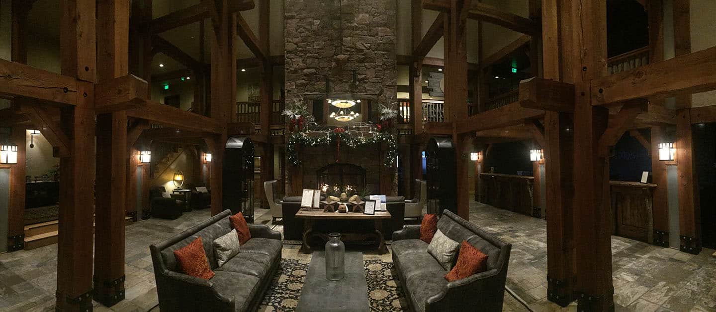 Lobby at the Lodges at Deer Valley