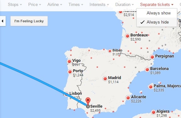 Flying the same airline can cost you A LOT of extra money!
