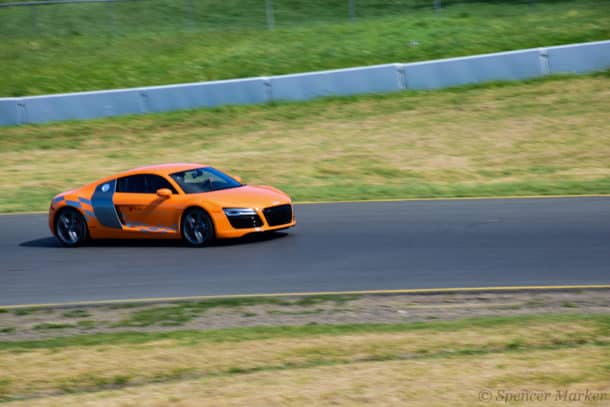 More laps in the R8