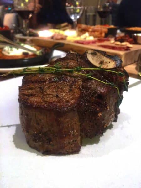 One of the many fantastic steaks offered at Urban Farmer