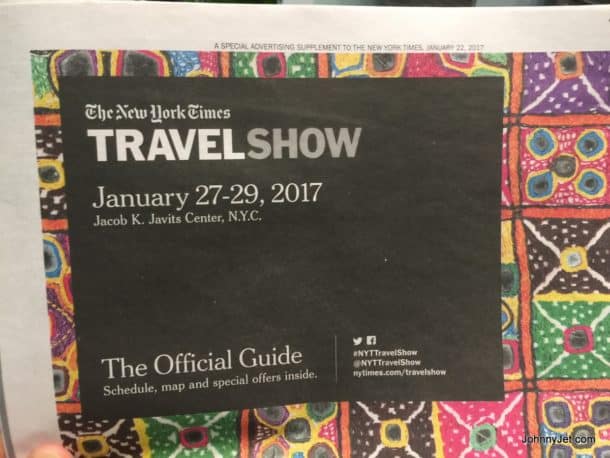 New York Times Travel Show program