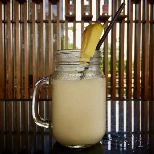 Piña colada at La Copa