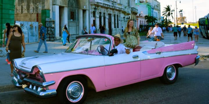 After cruising around Havana (Credit: Caitlin Martin)
