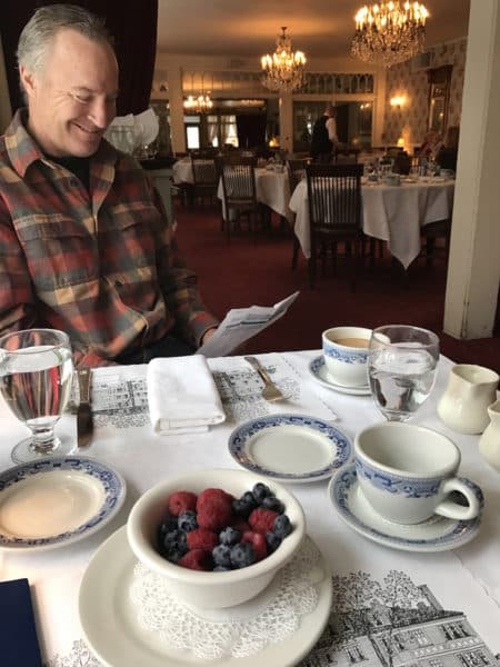 Red Lion Inn's breakfast