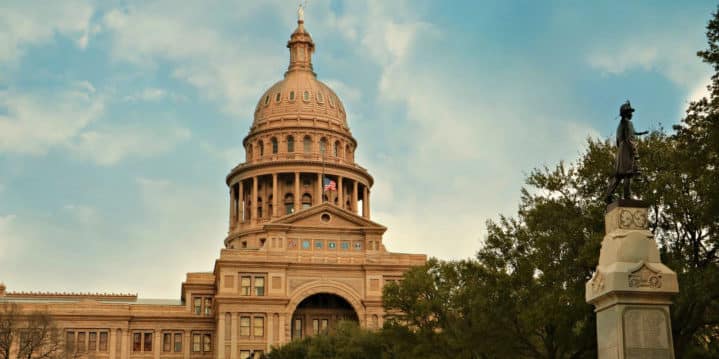 Texas State Capitol in Austin, Tx.