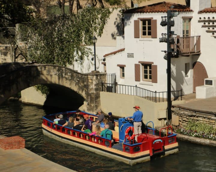 A Riverwalk barge ride