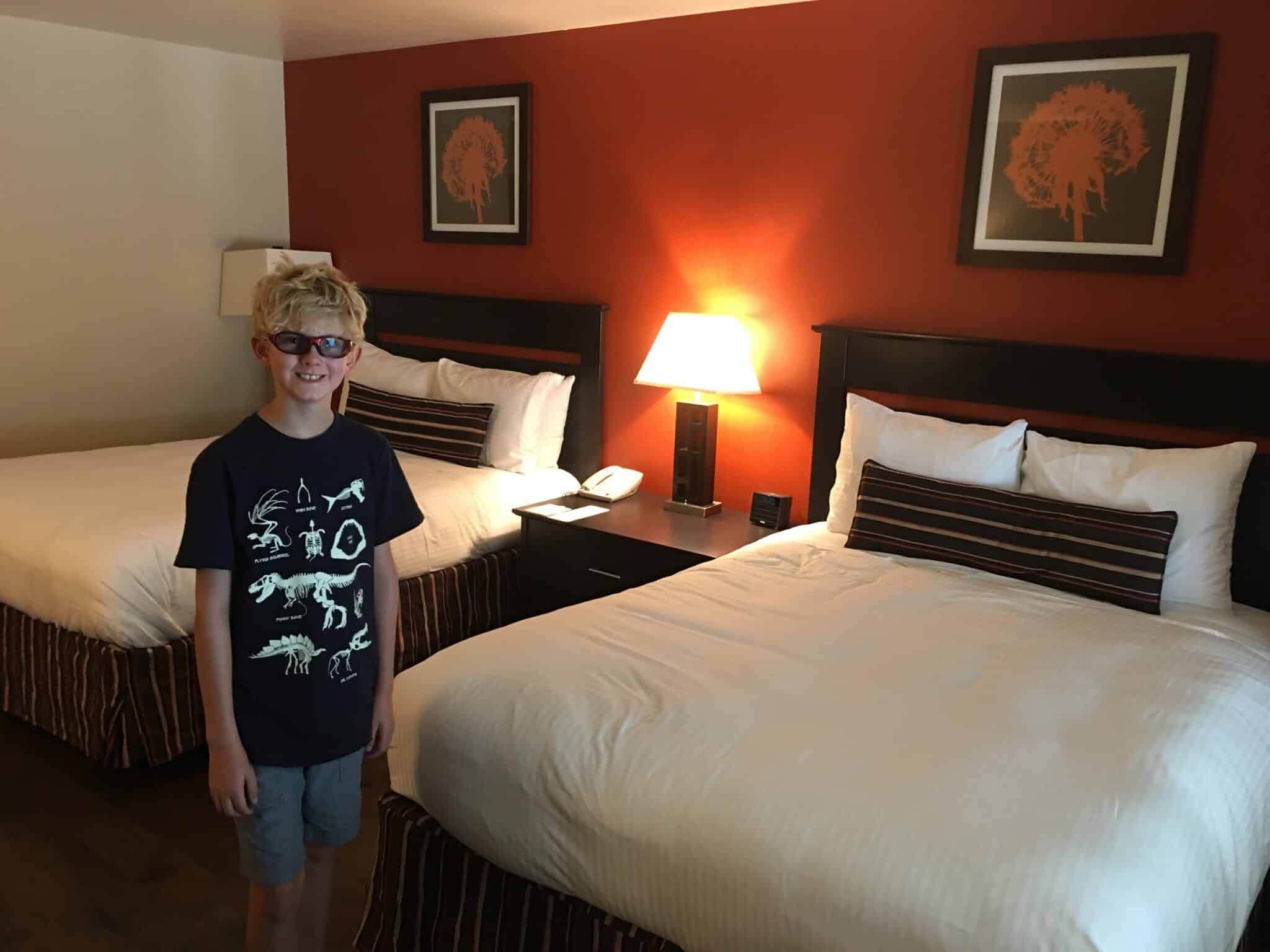 Our room at Hotel Aspen