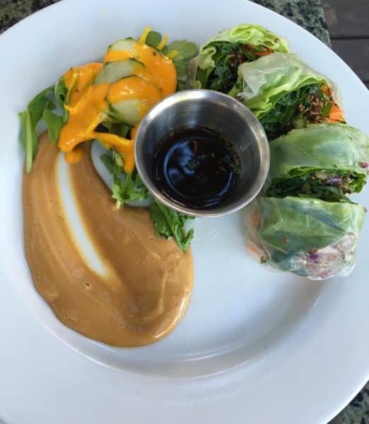 Healthy dining at Pyramid Bistro