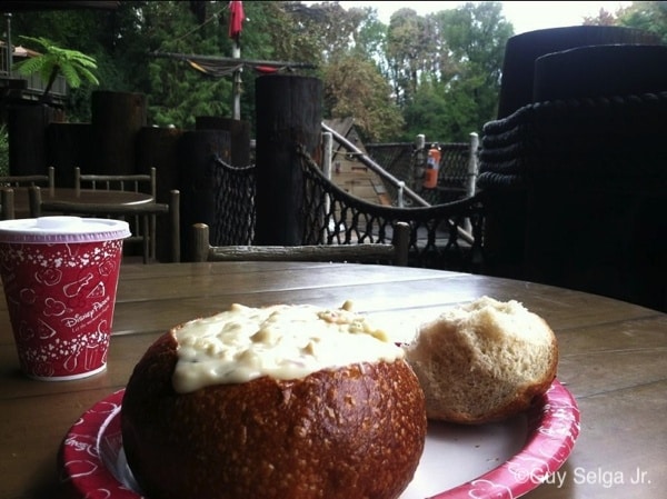 Bread bowl from Harbour Galley