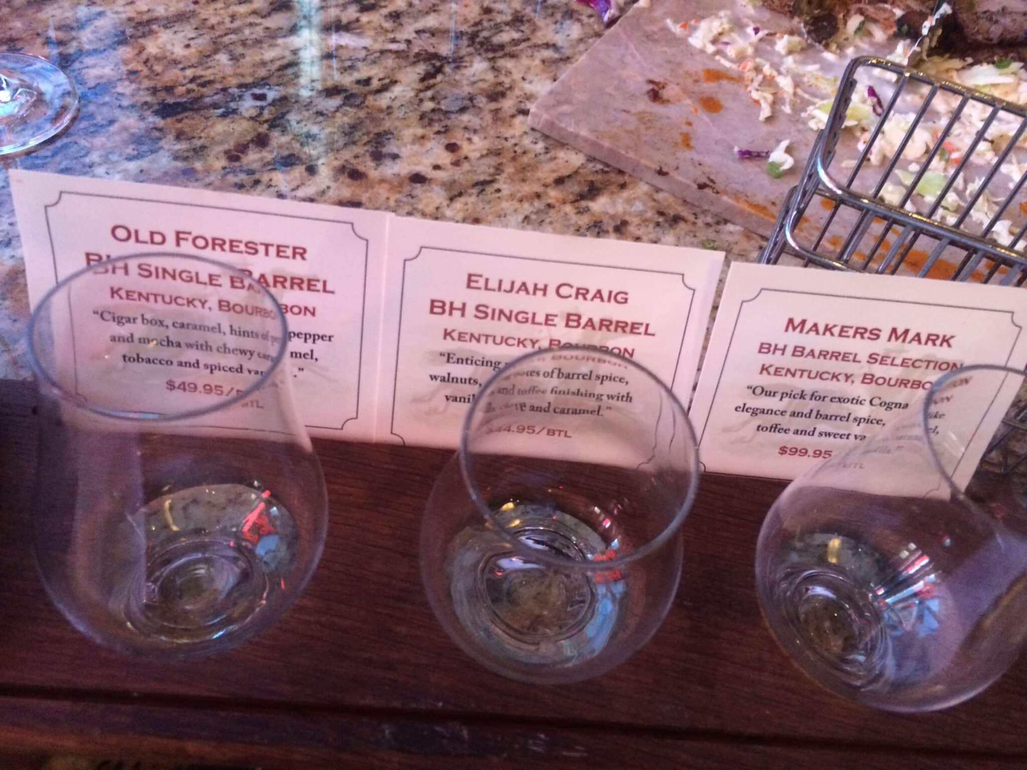 Bounty Hunter spirits tasting