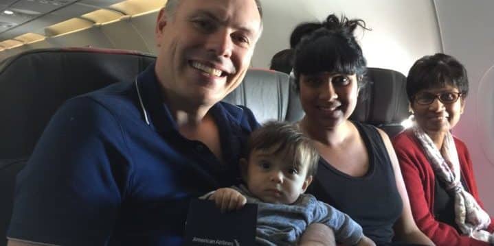 Flying with a baby