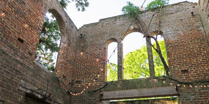 The remains of the original Barnsley Estate, built in 1840