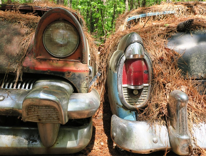 Old Car City, the world's largest classic car junkyard