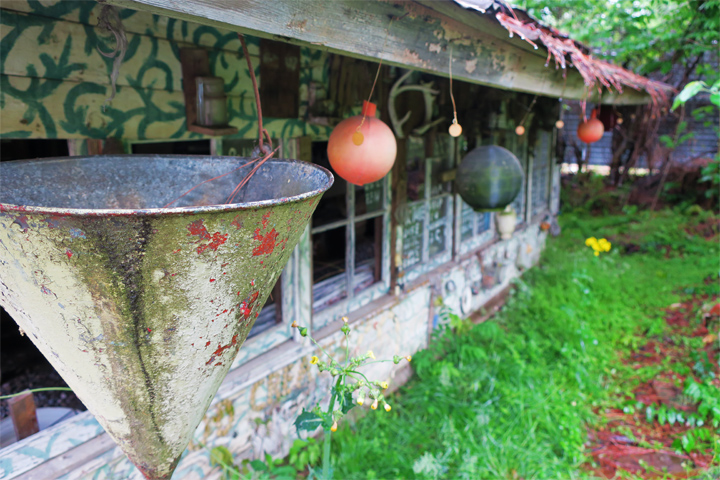 Howard Finster's Paradise Garden, where the artist created over 46,000 pieces of folk art