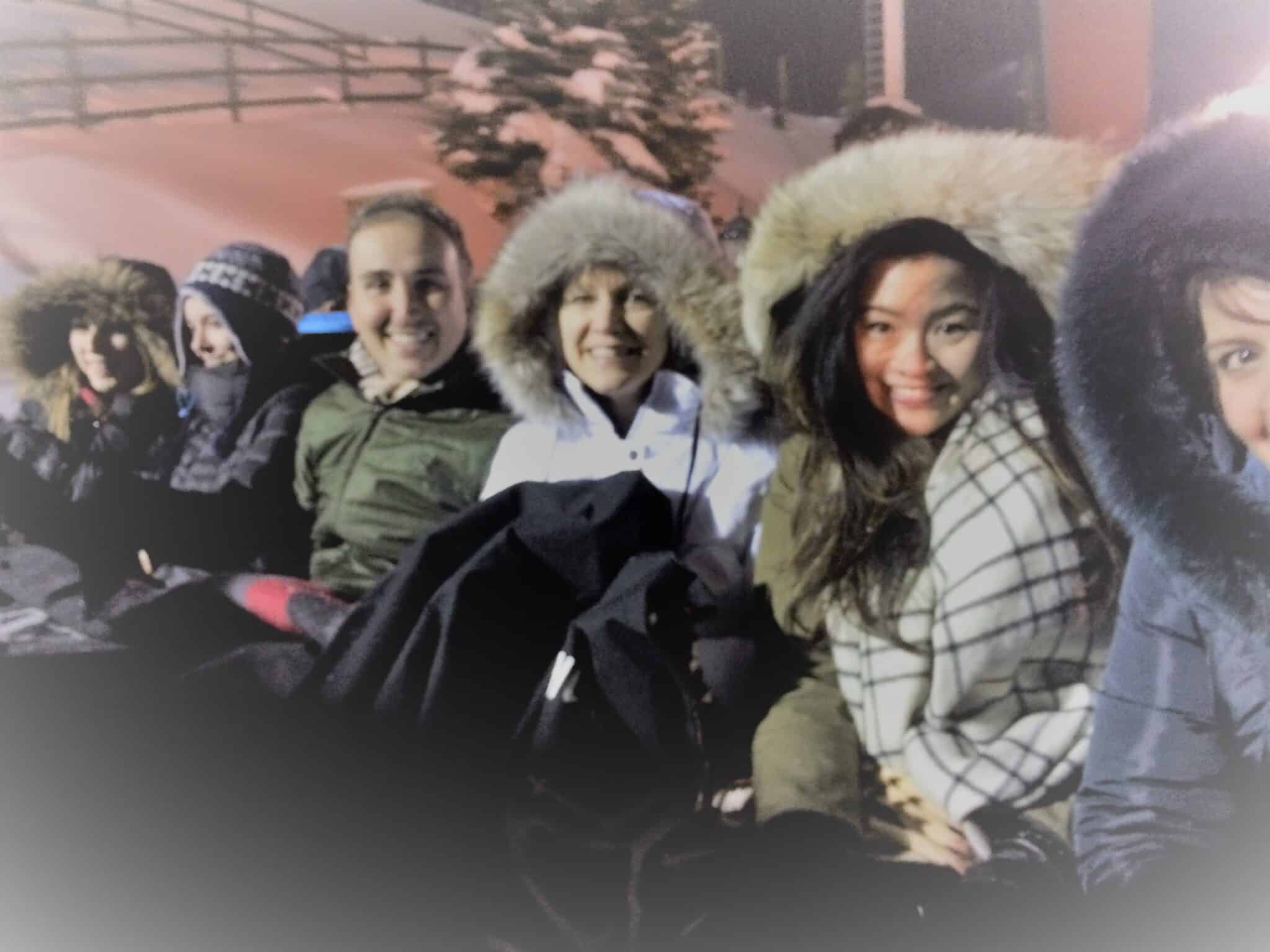 Sleigh ride in Park City