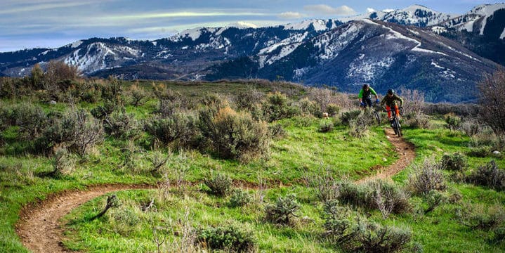 Mountain biking in Park City