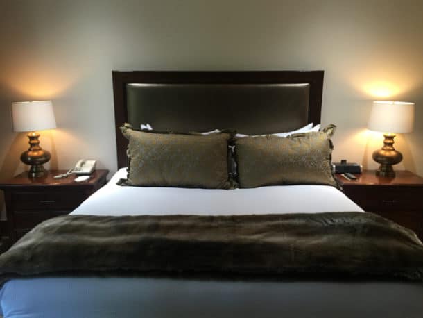 Bed at Stein Eriksen Lodge
