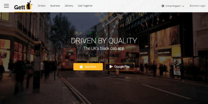With Uber banned in London, download Gett