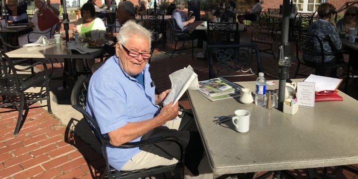 Dad can't wait to handicap the Saratoga race at breakfast at The Gideon Putnam