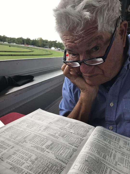Dad looking for a winner at Saratoga