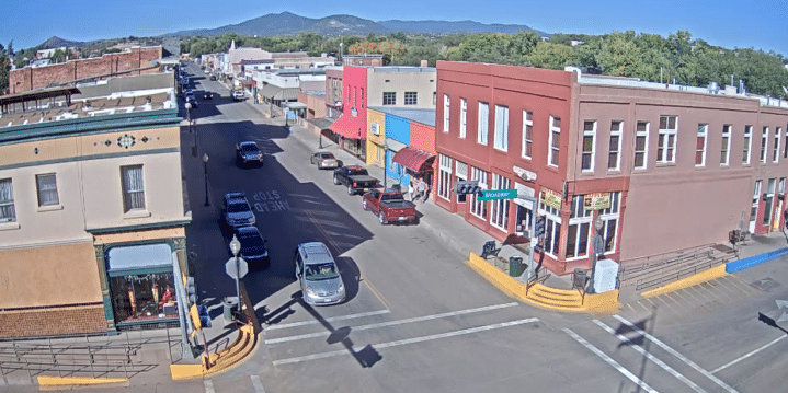 A small town in New Mexico