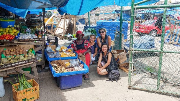 Street markets are an opportunity to connect with local folks