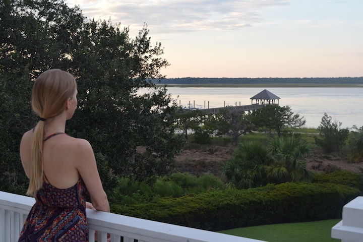 Taking in the views (Credit: Caitlin Martin)
