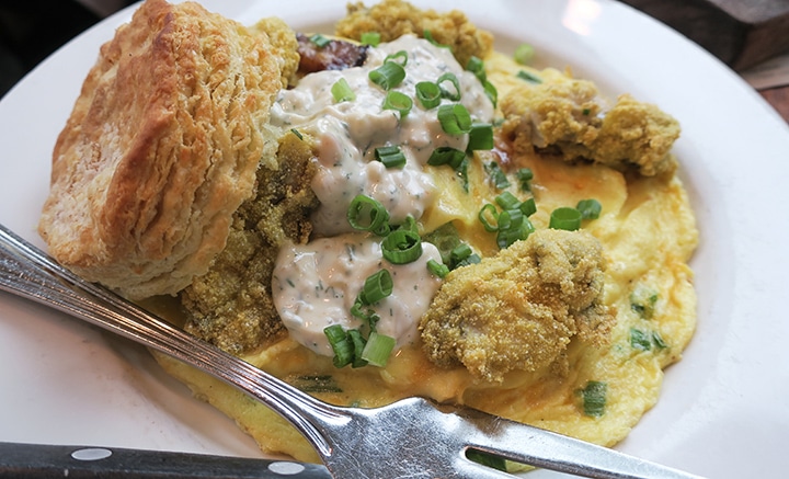 Tasty Hangtown Fry at Tasty n Alder: worth the wait!