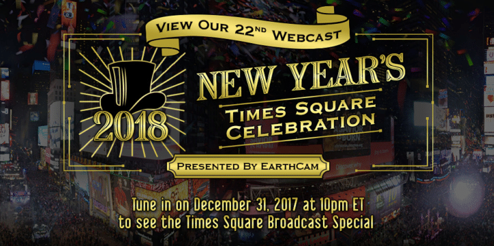 New Year's Eve webcams from Times Square