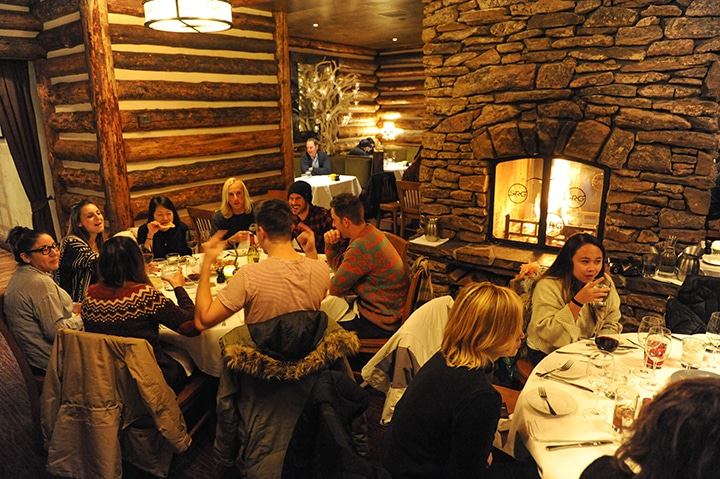 Dinner is served at Snake River Grill