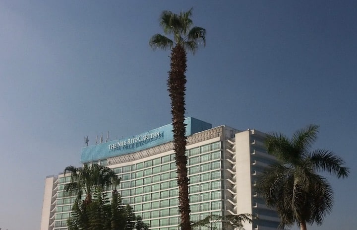 The Nile Ritz-Carlton, on Tahrir Square