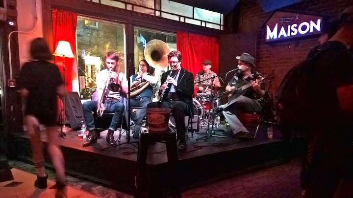 Inside The Maison on Frenchman Street (Credit: Bill Rockwell)
