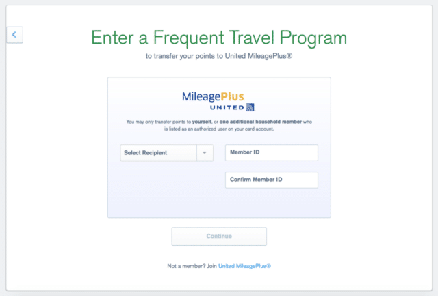 Ultimate Rewards transfer to travel program