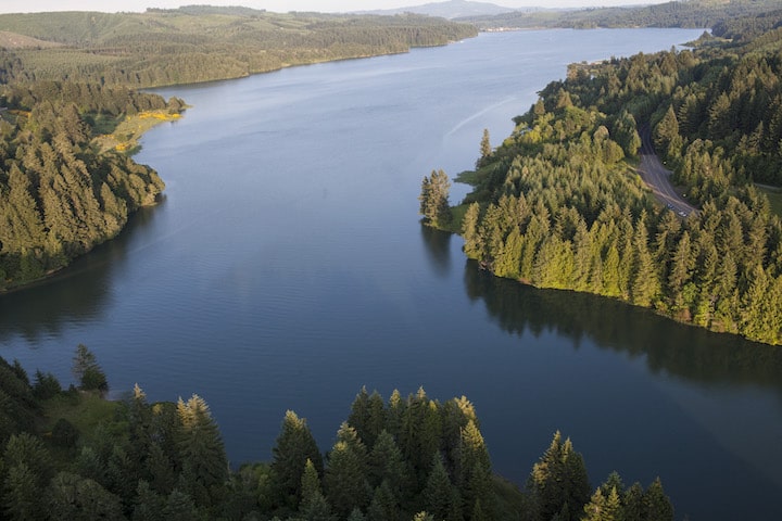The Tualatin Valley from above (Credit: Ken Kochey)