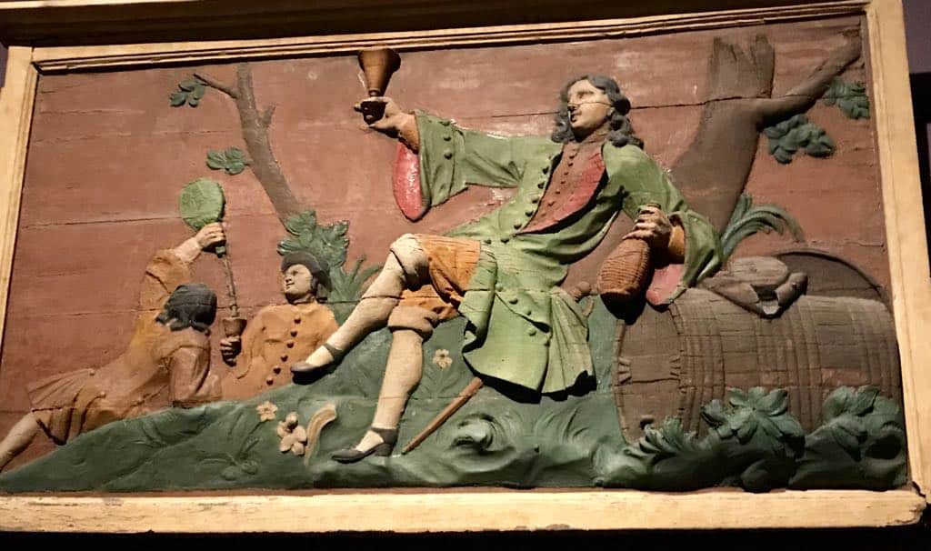 An original tavern sign from Versailles, 17th century