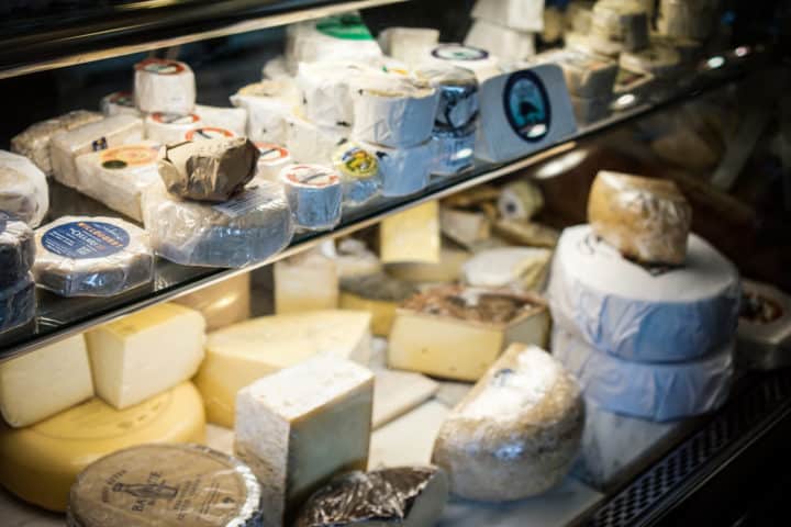 Delicious local cheeses at Freestone Artisan Cheese