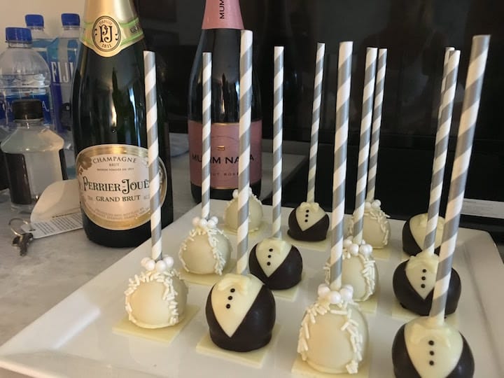 Cake pops by Executive Pastry Chef Rene Contee