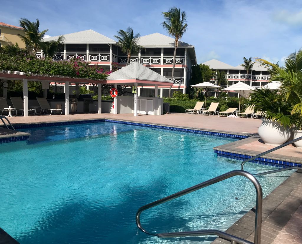 A serene pool at Ocean Club