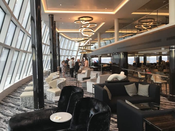 The Observation Lounge is a good place to drink in a terrific view (Credit: Sid Lipsey)
