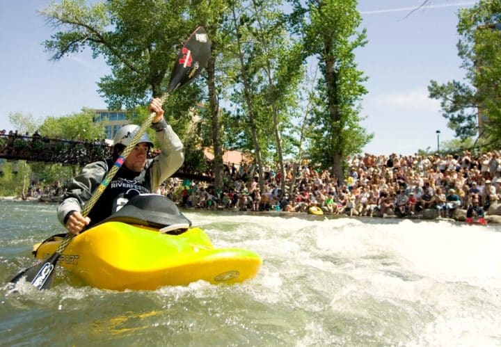 Whitewater park (Credit: RenoTahoe USA)