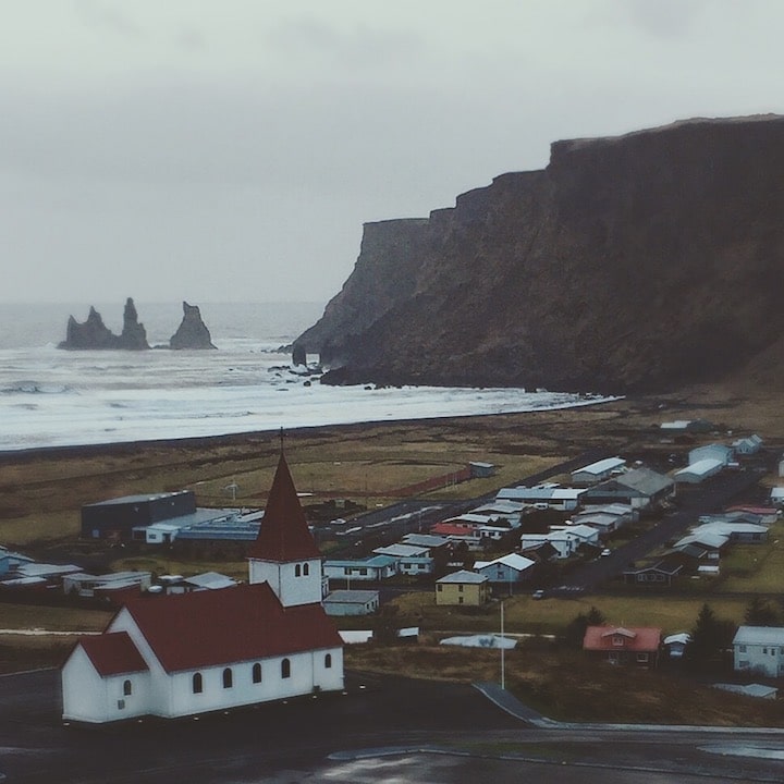 Vik from above