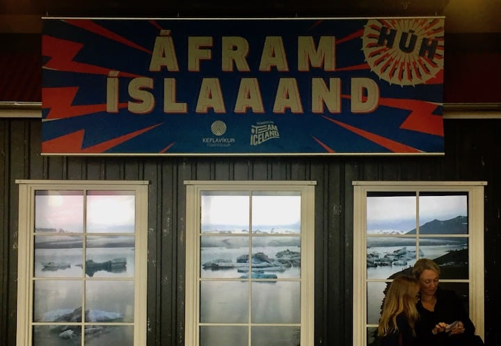 Afram, Islaaand ("Go, Iceland")